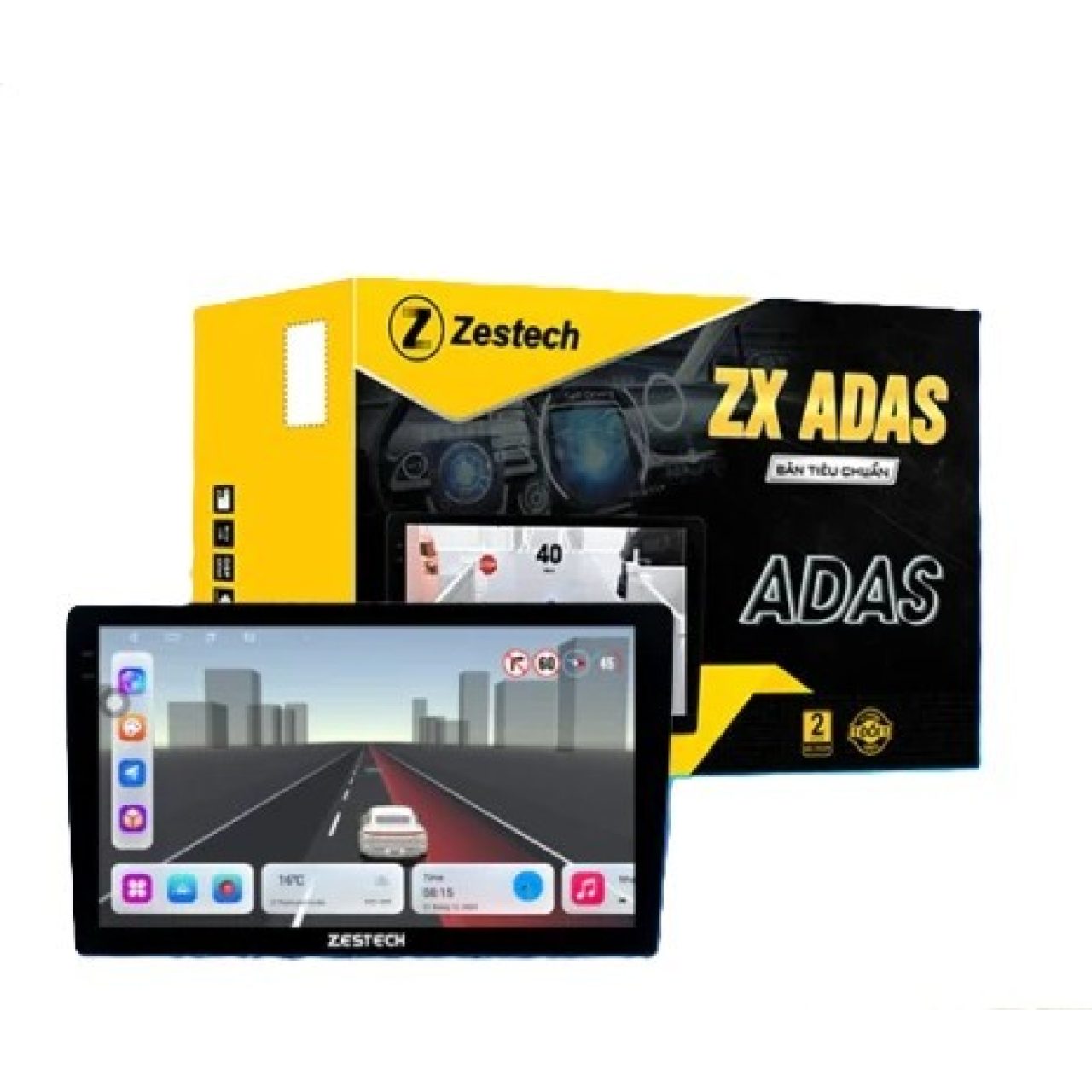 Màn Hình Android Zestech ZX ADAS Tiêu Chuẩn 2025 - Hình 1